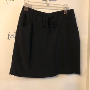 Black Medium Skort by Lee Active Performance.